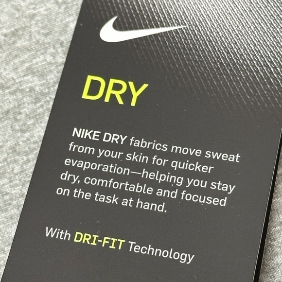 Nike Men's New York Jets Dri-Fit Officially Licensed Heathered Gray T-Shirt - Picture 10 of 12